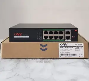 ONV 8-Port Poe Switch With 2 Uplink Port