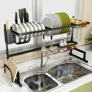 Black Kitchen Rack