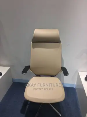 Tan Brown Ergonomic Office Chair