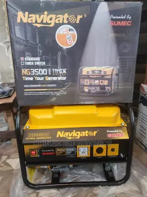 Brand New Sumec Navigator 3.5kva Generator/100% Full Copper/
