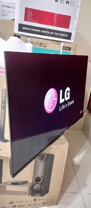 2025made>Lg Smart Android 55"Inch Flameless Tv Netflix App