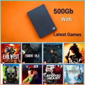 500gb + Wwe 2k25, Ea Sports Fc 26+ Other Latest Game