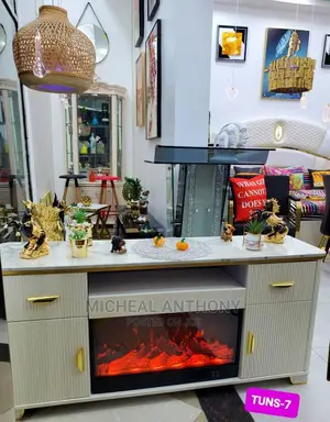 Today Designs Tv Stand With Fireplace