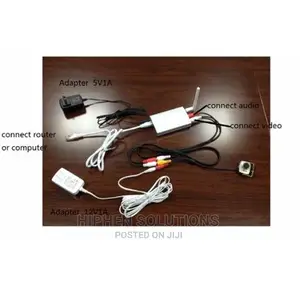 Wifi Analog CCTV Video To IP Video Converter