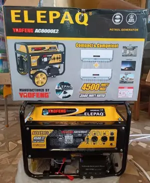 Brand New CONSTANT ELEPAQ 4.5kva Generator/Key Starting Gen/