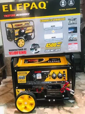 Brand New Yaofeng Elepaq 4.5kva Generator/Key Starting Gen/