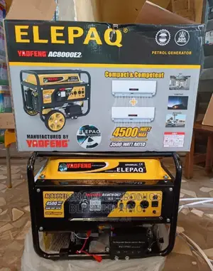 Brand New Elepaq Yaofeng 4.5kva Generator/Key Starting Coil