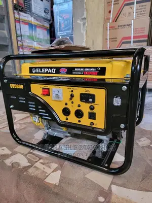 Brand New Elepaq Constant 2.5kva Generator/Manual/Yellow