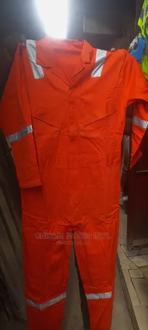 Orange Coverall Of All Sizes And Colours