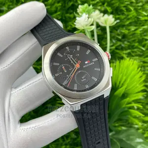 Original TOMMY HILFIGER Rubber Strap Watch Available Instore