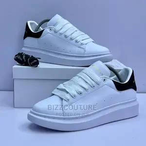 Original ALEXANDER McQueen White Sneakers Available in Store