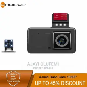 24 Hrs Car Dash Cam (Dual Lens Video Recorder).