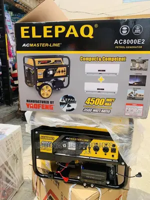 Brand New Yaofeng Elepaq 4.5kva Generator/ Copper Coil