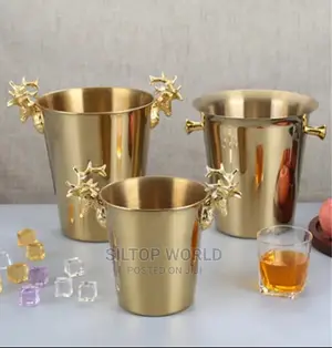 Quality Gold Wine Bucket