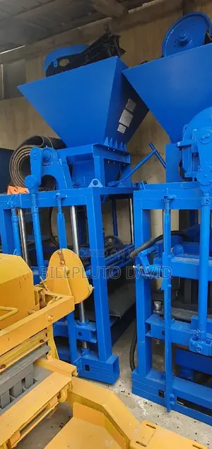Interlocking, Block, Moulding Machine