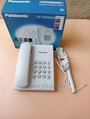 Panasonic KX-TS500MX Non-Display Intercom Phone -White