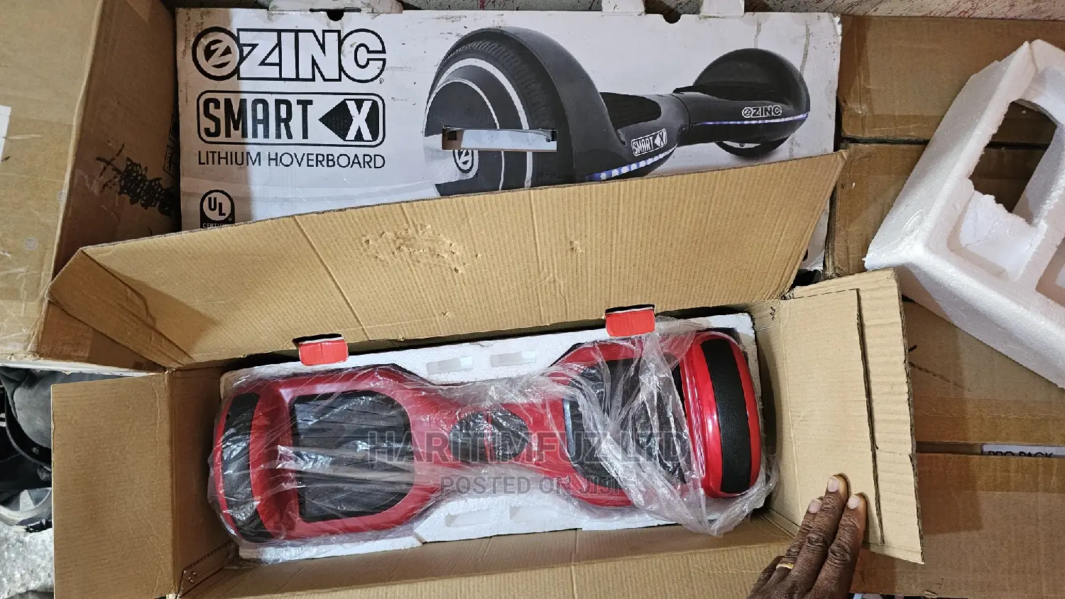 2025 Model 6.5inch Hollow Wheels Hybrid Bluetooth Hoverboard