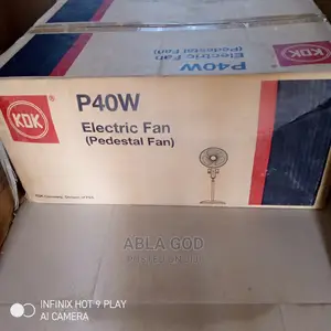 KDK P40w Electric Fan With Light