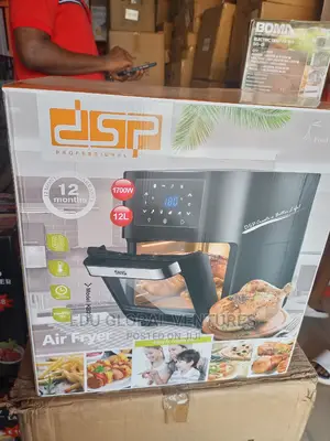 DSP Digital 12litres Professional Airfryer. 1700watts