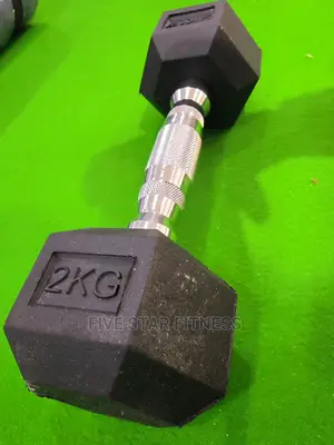 Pair of 2kg Hex Dumbbell {4kg Total}