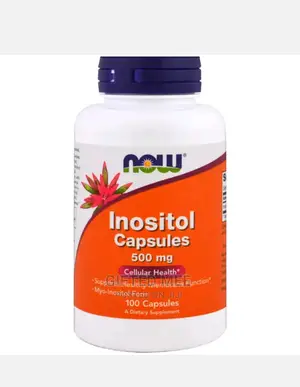 Now Foods Inositol, 500 Mg, 100 Capsules