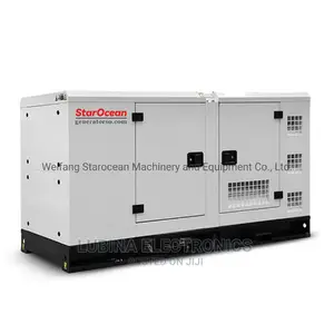 Brand New Star-Occean 60kva 3phase Soundproof Generator