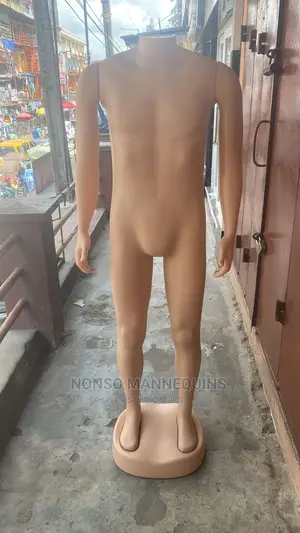 Headless Plastic Male Mannequin
