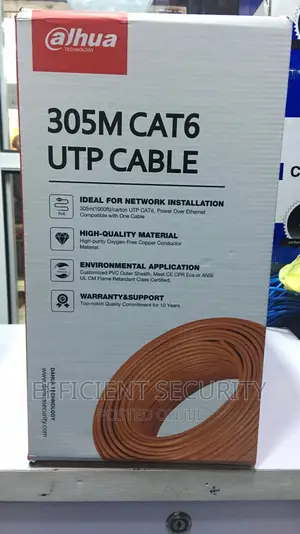 Dahua Cat6 Cable Pure Copper 305 Meters