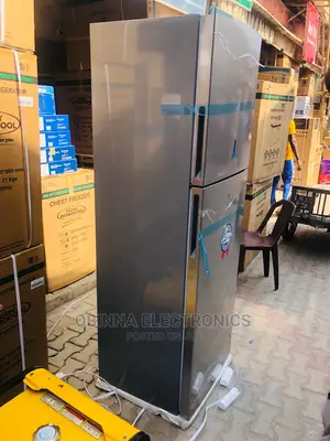 Brand New Hair Thermocool 250L Double Door Fridge/Silver/