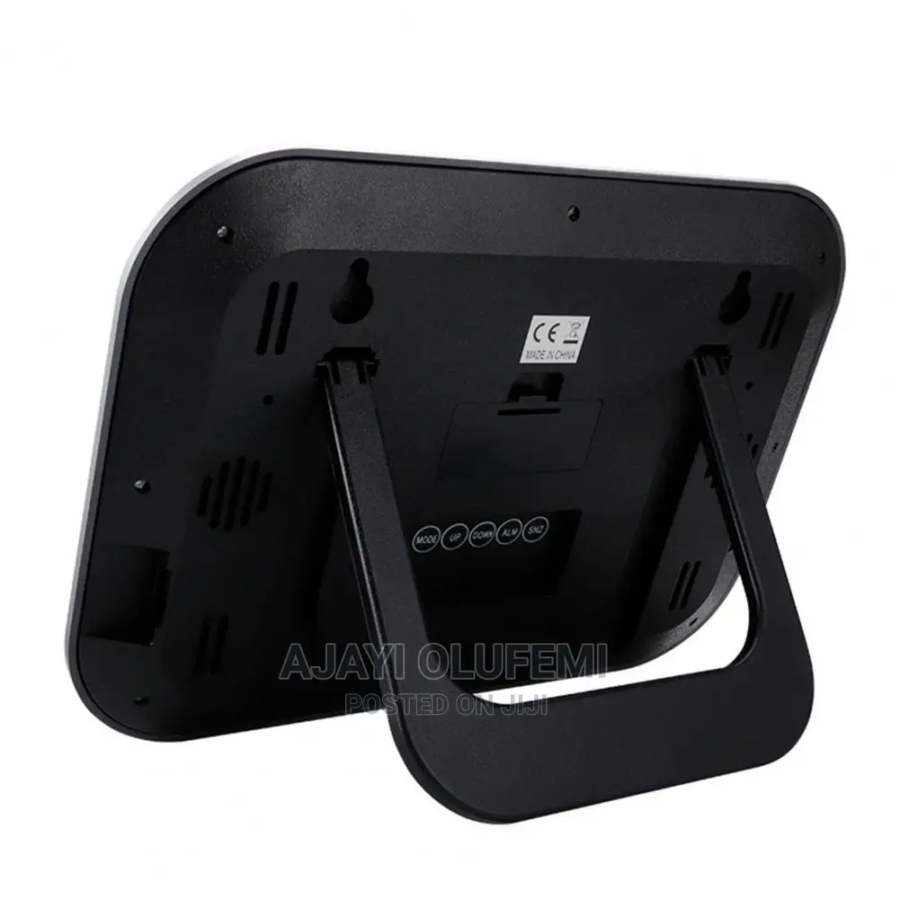 Digital Wall Mount / Desktop Alarm Clock/Thermometer.