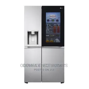 Brand New LG Nok-Nok Side-Side Fridge(Gc-J247sllv)668L/Siler