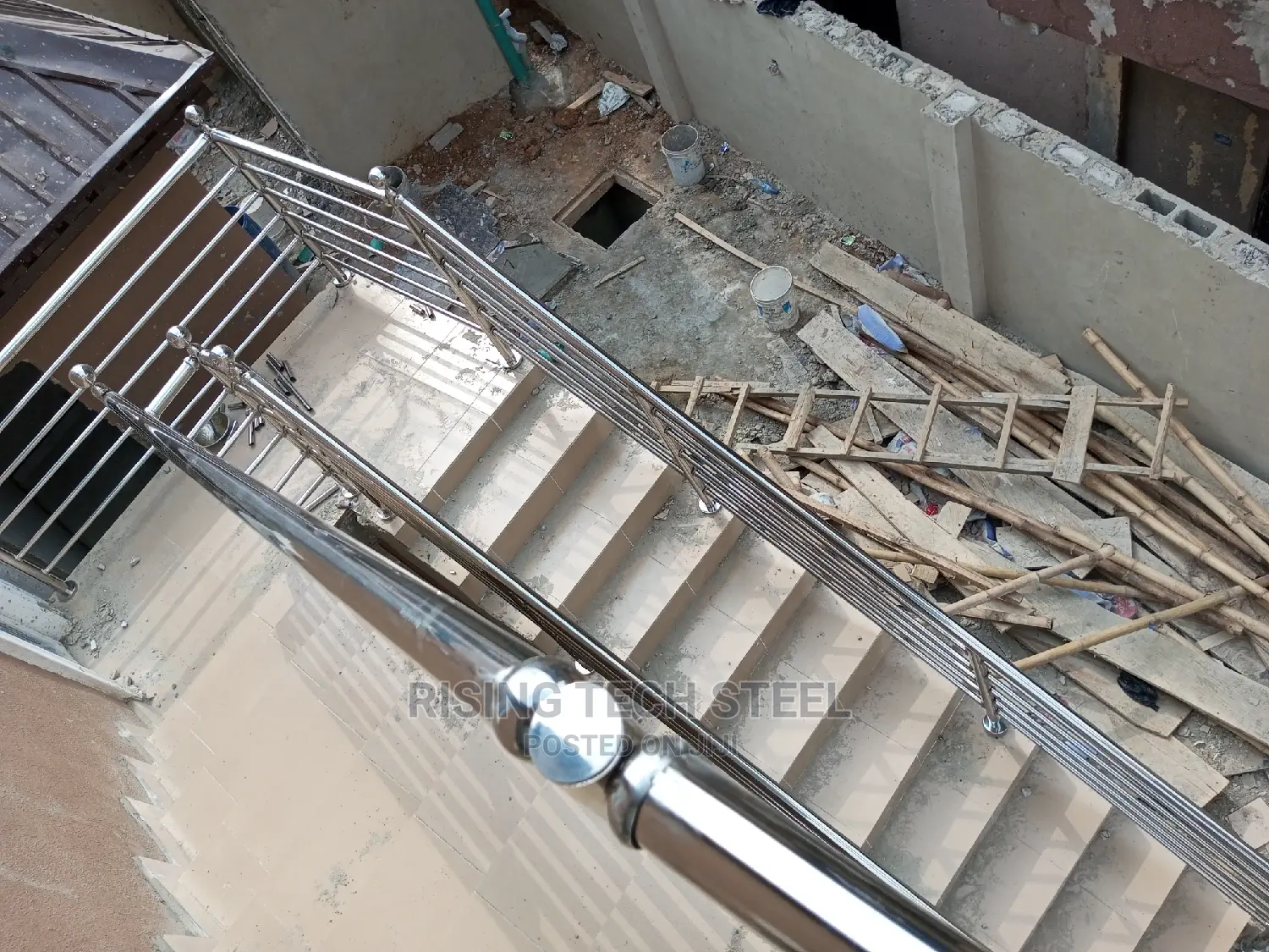 Stainless Handrail Both Installation and Materials