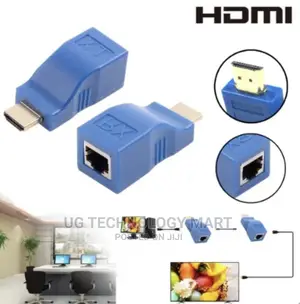 Hdmi Extender 30m Cat5e/Cat6 Ethernet Cable Hdmi Transmitter