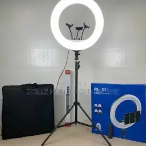 22 Inches Ring Light With Tripod and Phone Holder