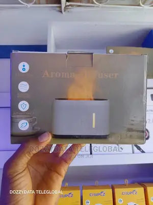 Aroma Diffuser With 3d Flame and Remote