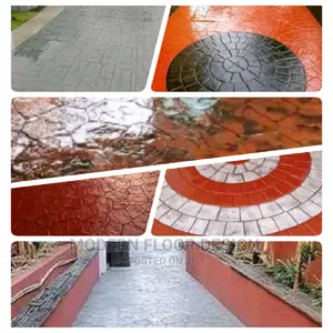 Mostly Arisonia Modern Stamps Floor
