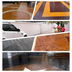 Mostly Garrison Modern Stamps Floor