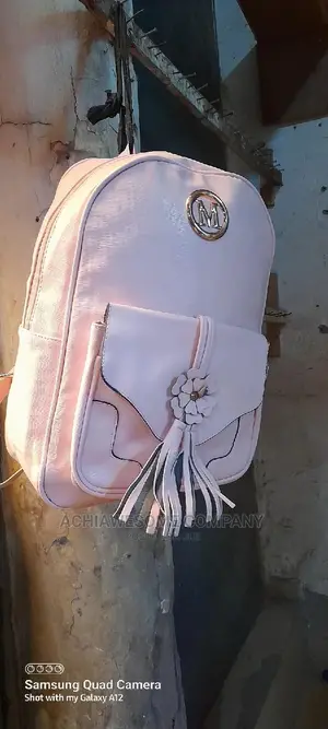 Leather Fashionable Back Pack.