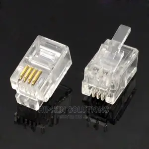 RJ11 Connector, 4P4C Crystal Head Plug Network Connector