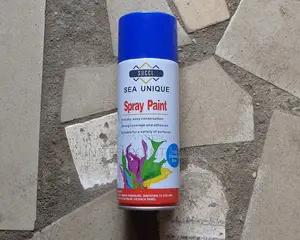 Sea Unique Spray Paint Diamond Blue