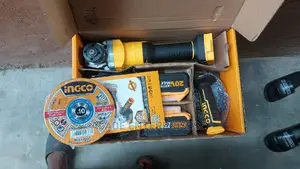 20v Cordless Grinder Ingco With 10pcs Cutting Disc 5 Inches