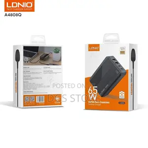 Ldnio 65w Super Fast Charging Desktop Charger A4808q