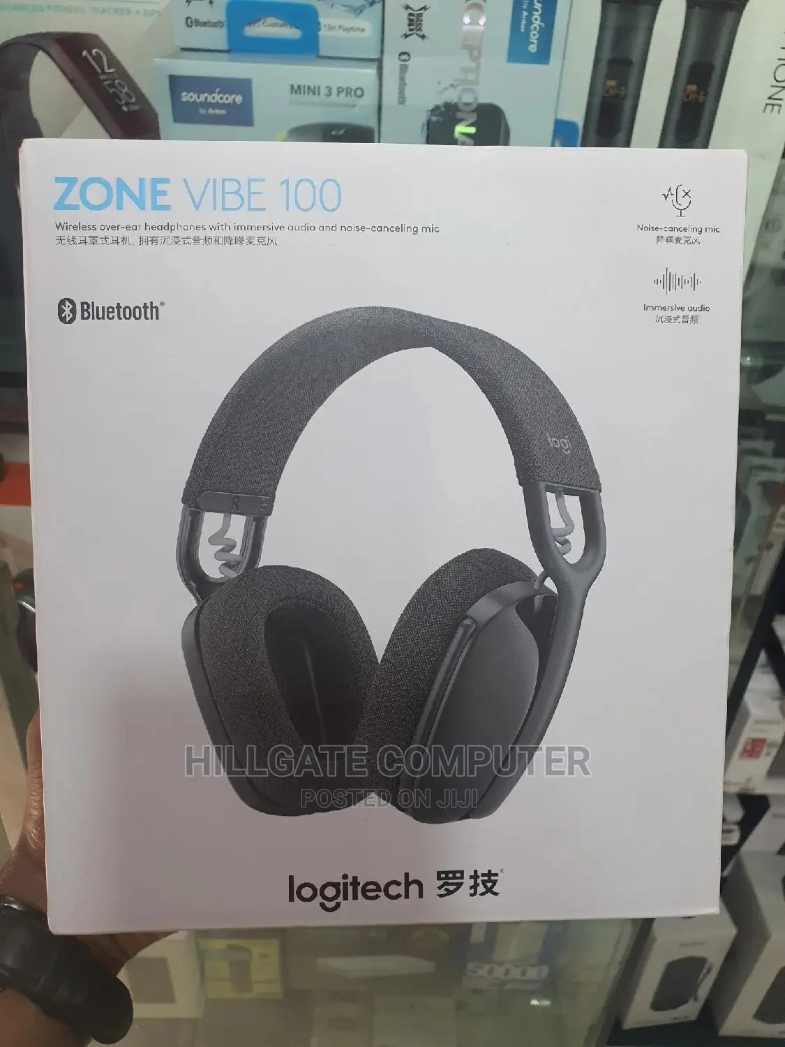 Logitech Zone Vibe 100 Wireless Headphone