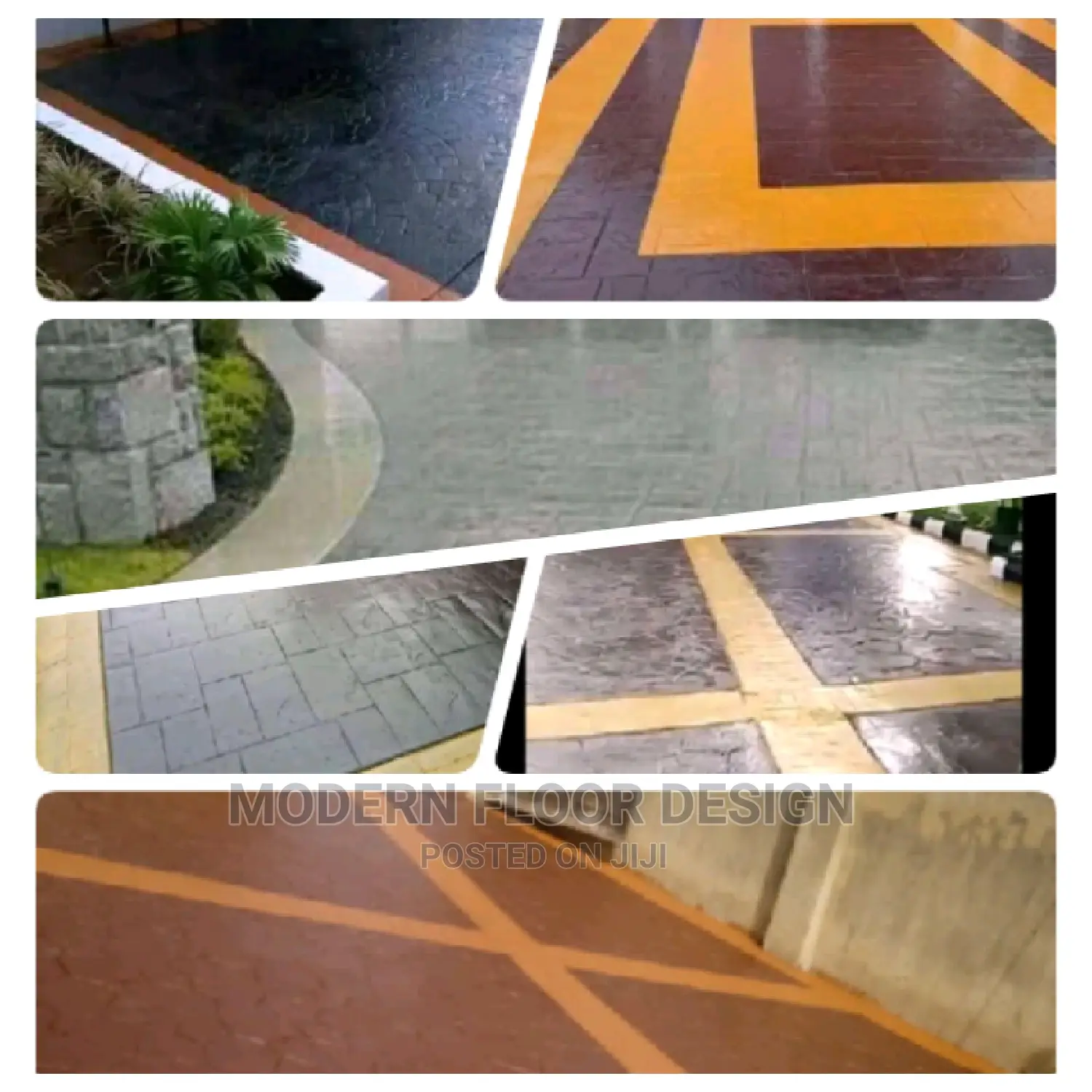 Mostly Jacks Modern Stamps Floor