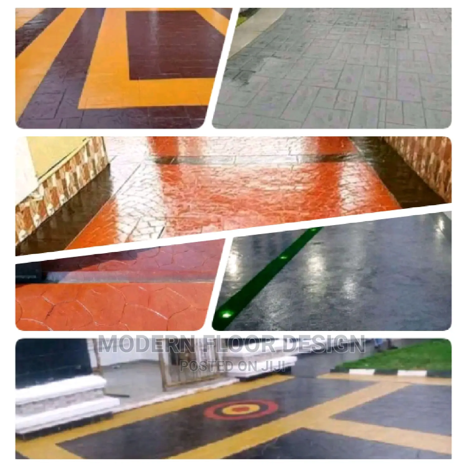 Mostly Jacks Modern Stamps Floor