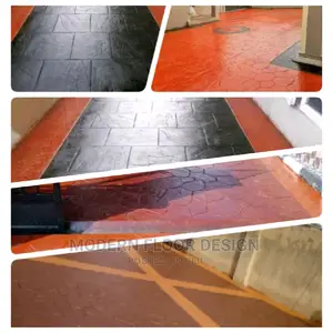 Mostly Mid Land Modern Stamps Floor