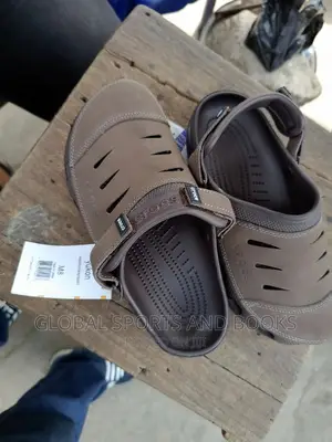 Crocs With Leather Top