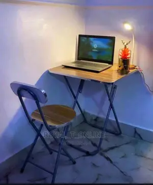 Foldable Work Table and Chair. Table and Chair in Abuja