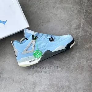 Original AIR JORDAN 4 Retro High University Blue for Men