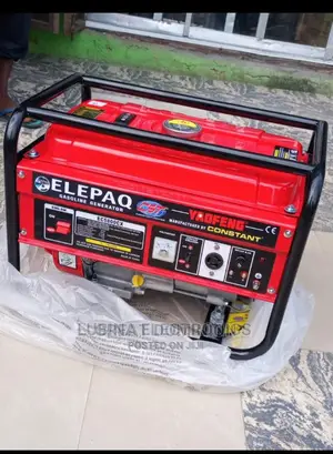 Brand New Elepaq(EC5800CX)3.5kva Generator/💯 Copper/Yellow/